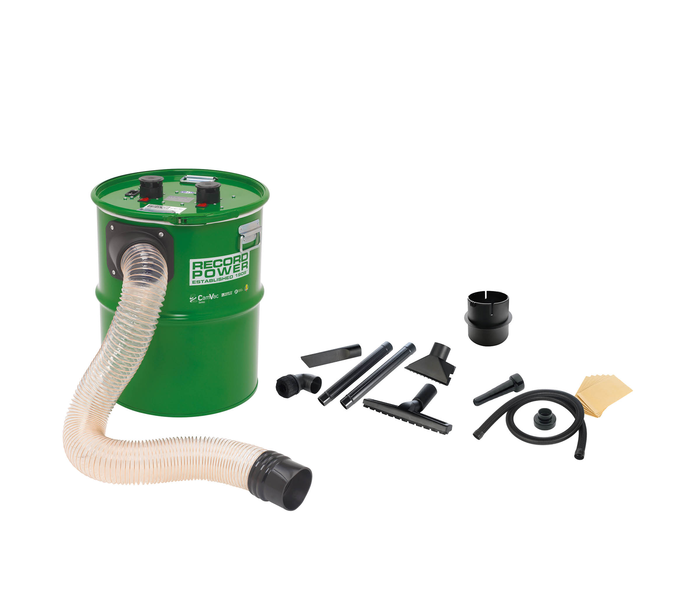 CGV386-5 Large Extractor, Workshop Cleaning Kit, Accessory Kit and Extra Bayonet Fitting Package